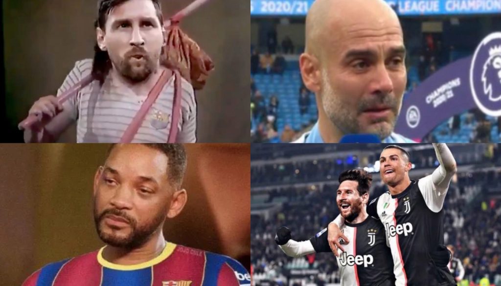 Los mejores memes sobre la salida de Messi del Barcelona