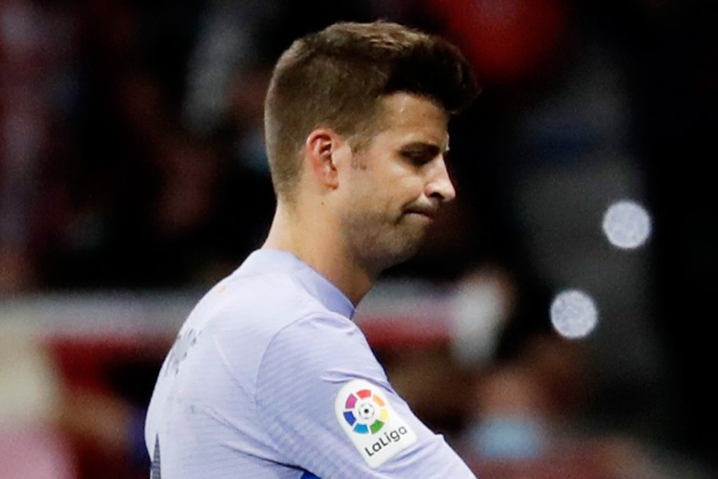 Piqué: «Podíamos estar tres horas jugando y no meteríamos un gol»