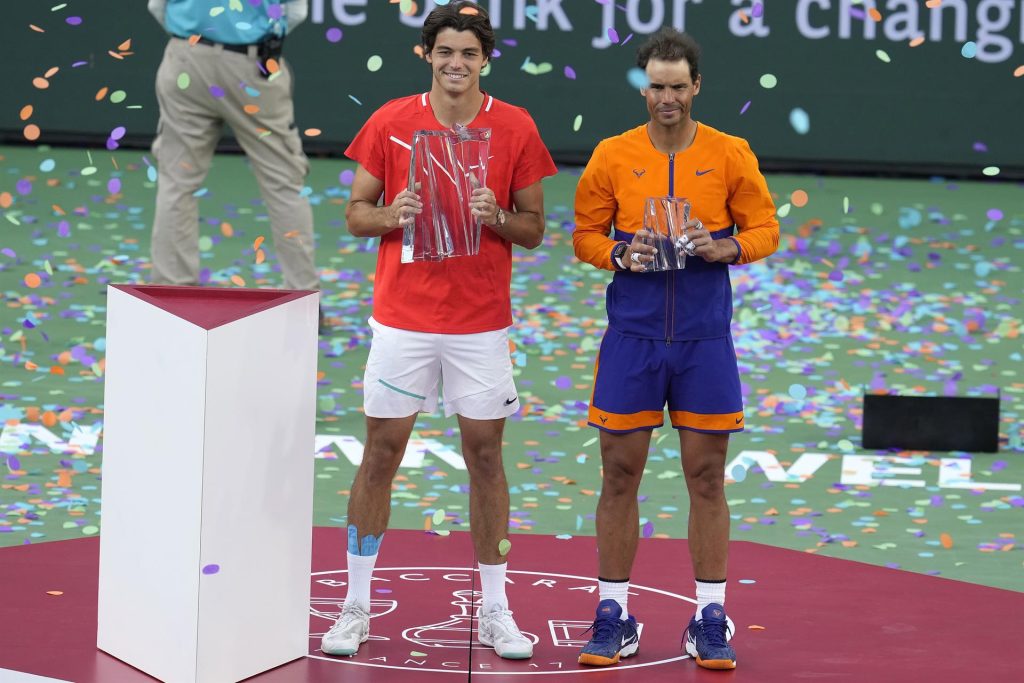 Rafael Nadal no pudo con el talento de Taylor Fritz y perdió en la final del Indian Wells