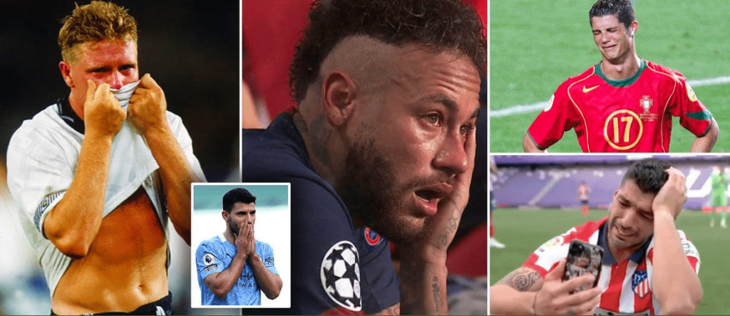 Neymar encabeza la lista de los diez jugadores "más llorones" del fútbol