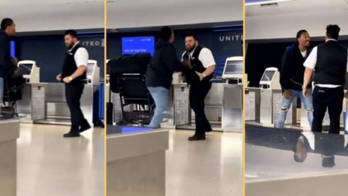 Ex jugador de NFL se cayó a golpes con empleado del aeropuerto de Nueva Jersey