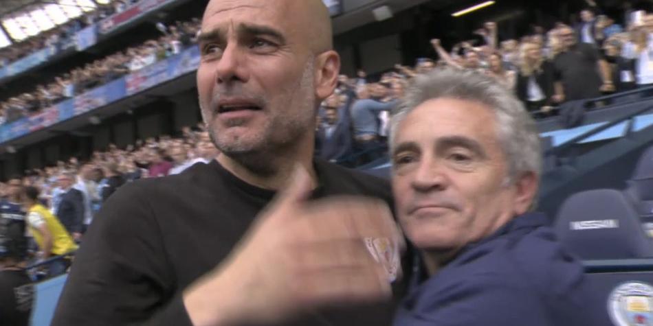 La reacción de Guardiola: estalló en lágrimas tras sufrido título en la Premier