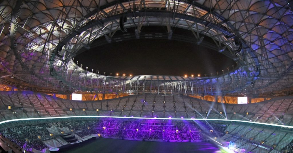 Catar celebró ensayo general del Mundial inaugurando estadio