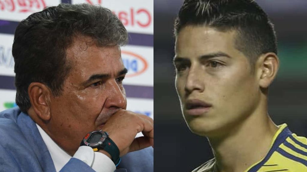 Jorge Luis Pinto sobre James Rodríguez y Valencia