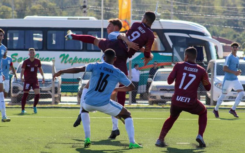 La Vinotinto sub-20 debutó con derrota ante Uruguay en los Juegos Suramericanos