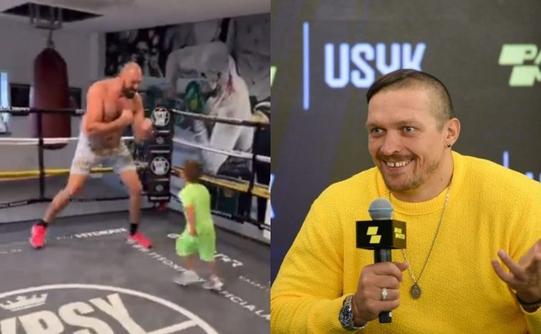 La burla de Tyson Fury a Oleksandr Usyk: “Ven aquí, enano”
