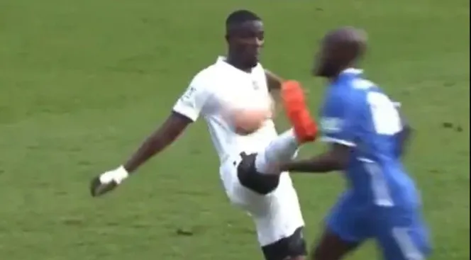 Video: descomunal patada que envió a un jugador a cuidados intensivos en Francia