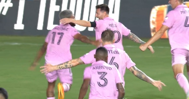 Messi tuvo un debut soñado con el Inter Miami