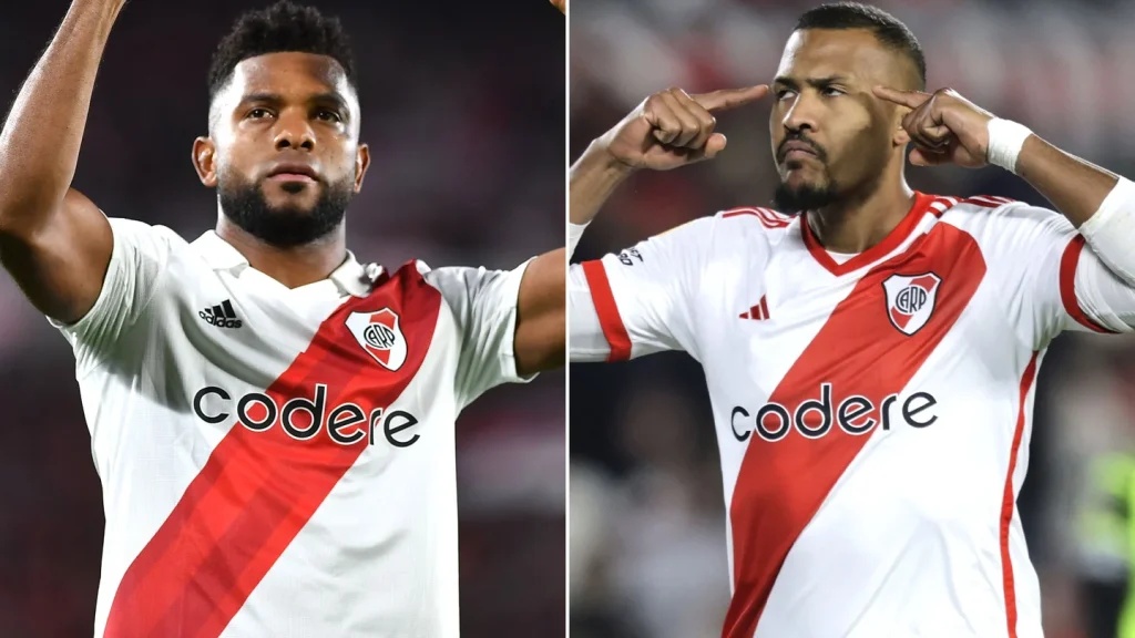 Relación Miguel Borja y Salomón Rondón bajo la lupa: el detrás de escena de una rivalidad feroz en River Plate