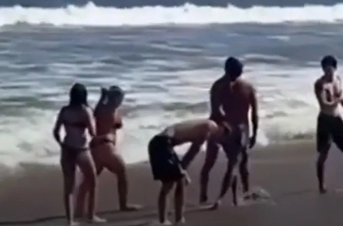 Martín Demichelis y su familia son rescatados dramáticamente por salvavidas