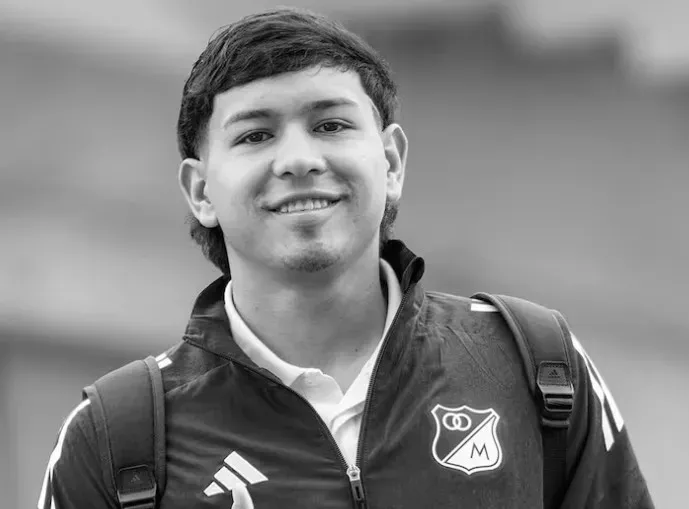 Luto en el fútbol colombiano: fallece Santiago Castrillón, joven promesa del Sub-20 de Millonarios