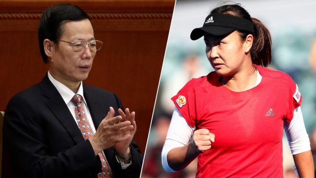 Quién es Zhang Gaoli, el jerarca del partido comunista chino acusado de violar a la tenista Peng Shuai