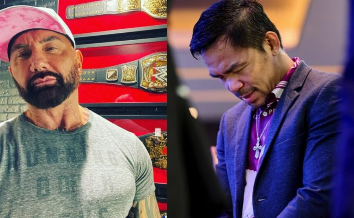 Batista, el luchador que tenía un tatuaje de Manny Pacquiao y se lo tapó por dichos homofóbicos